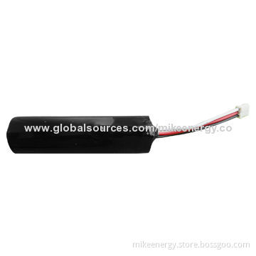 Lithium-ion Battery Pack with Panasonic NCR18650 Cells and 1S1P18650 3.7V 2.9Ah